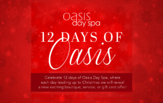 12 Days of Oasis. Celebrate leading up to Christmas!