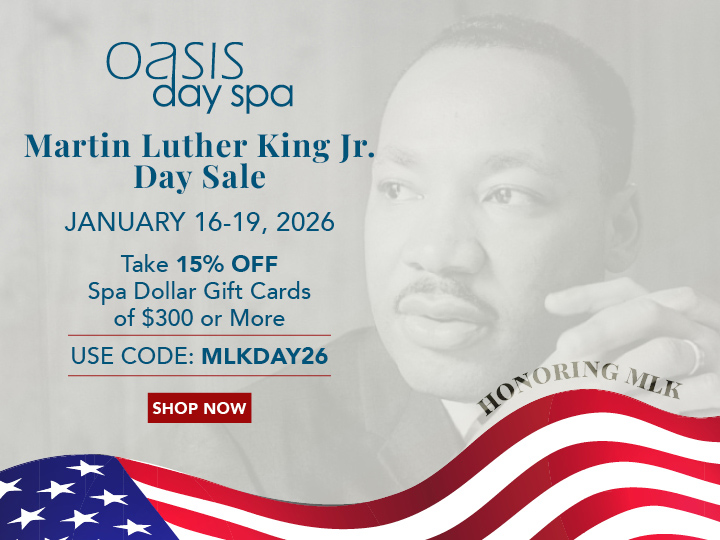 Get 15% OFF Spa Dollar Gift Cards of $300 or more. Use Code: MLKDAY26. Shop now.