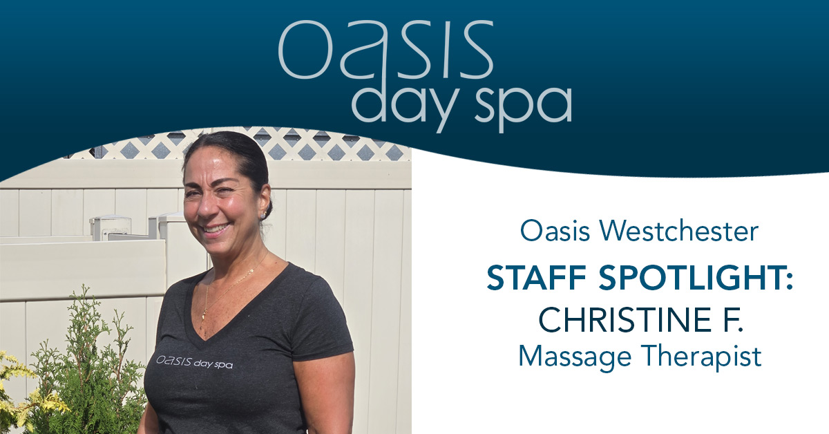 Oasis Staff Spotlight Christine Foscante, LMT