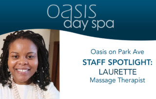 Oasis Staff Spotlight, Laurette Sainton, LMT