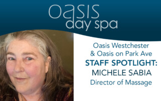 Oasis Staff Spotlight, Michele Sabia, Director of Massage